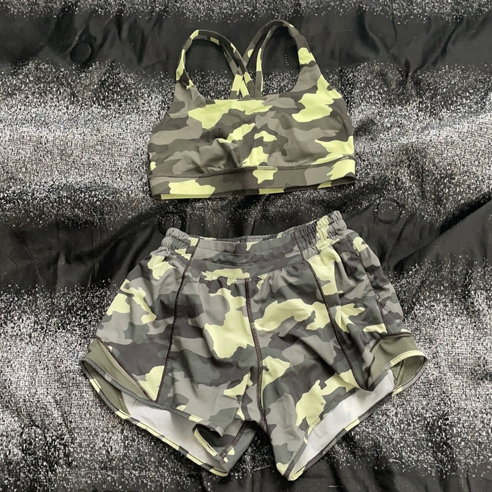 Lululemon camo set
